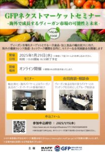 海外で成長するヴィーガン市場の可能性と未来