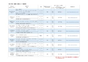 創業セミナー開催情報