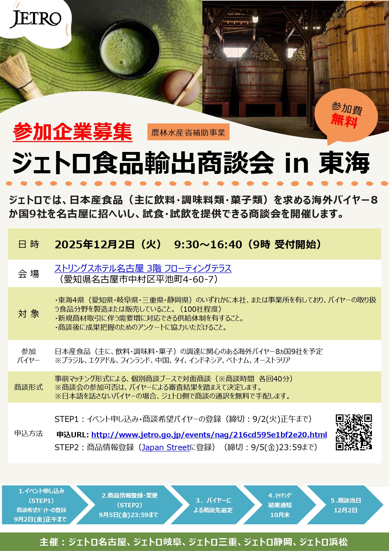 食品輸出商談会 in東海