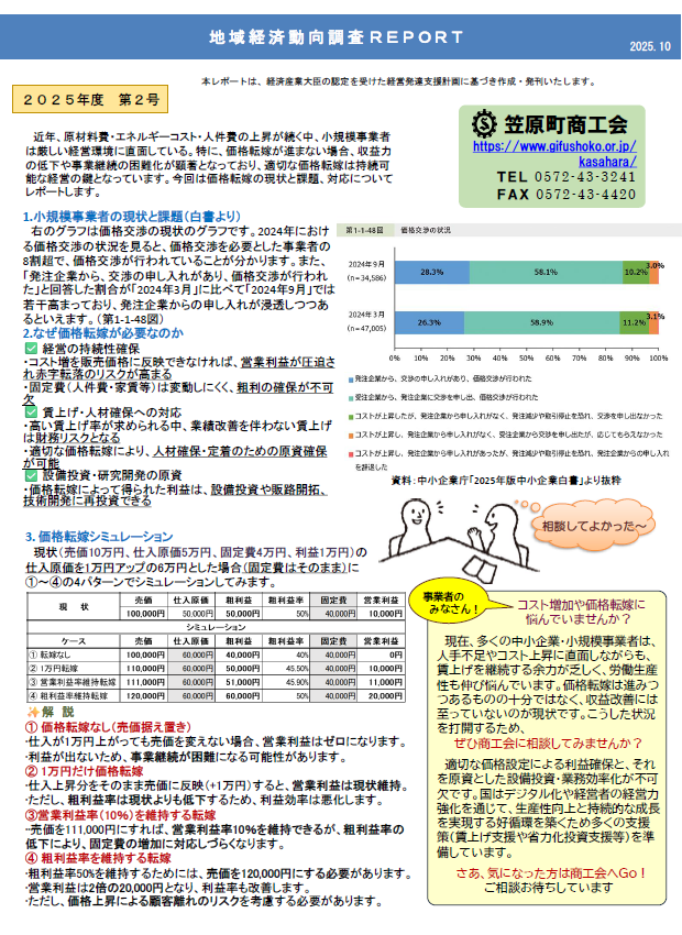 地域経済,動向調査,レポート,岐阜県,笠原町,多治見市